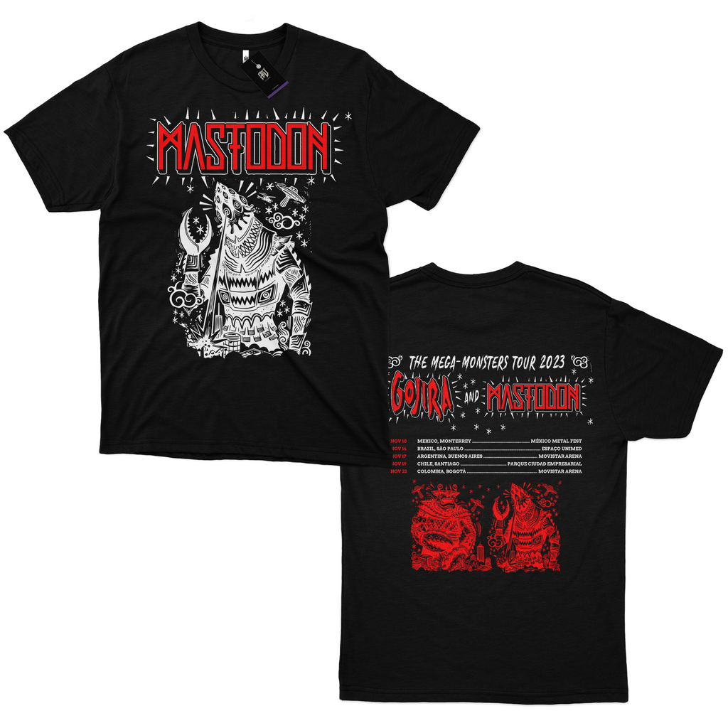 mastodon mega monsters tour merch