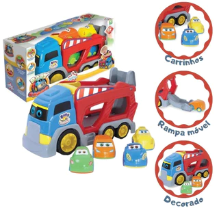 Carrinho De Brinquedos Para Menino 1 Ano Baby Cargo Big Star em Oferta na Shopee