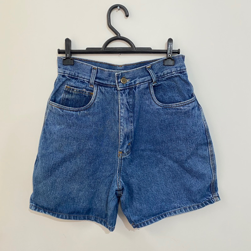 Short jeans cintura alta hot sale vintage