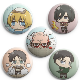 Bottons anime Ataque dos Titãs Shingeki no Kyojin Attack on Titan – broche  boton bottom button pin botton de Alfinete ou Chaveiro ou Imã