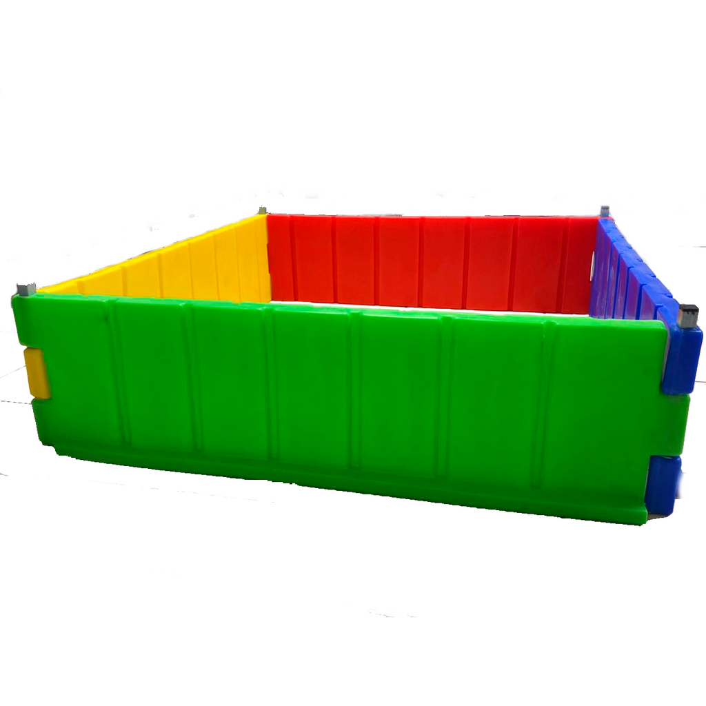 Cercadinho de Plástico para Piscina de Bolinhas 1,0M - Cercadinhos Coloridos