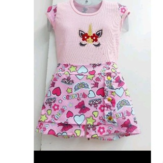 CONJUNTOS FEMININO BLUSA E SHORTS SAIA
