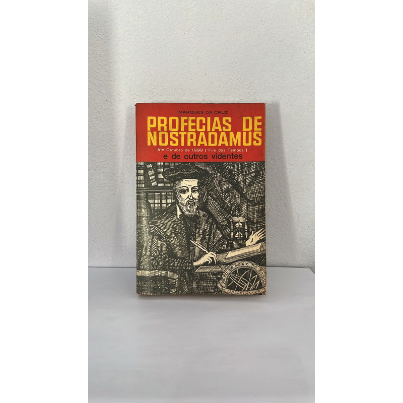 Livro Profecias De Nostradamus - Marques Da Cruz | Shopee Brasil