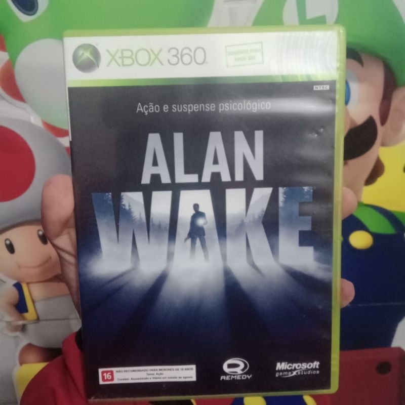 Alan Wake Mídia Física Original Seminovo Para XBOX 360