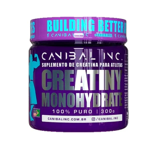 Creatina Monohidratada 300g Canibal Pura