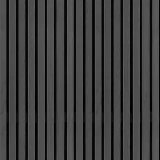 Papel Adesivo Contact Rolo 10 Metros Madeira Ripada Preto Envelopamento Móveis Lavável Quarto Sala