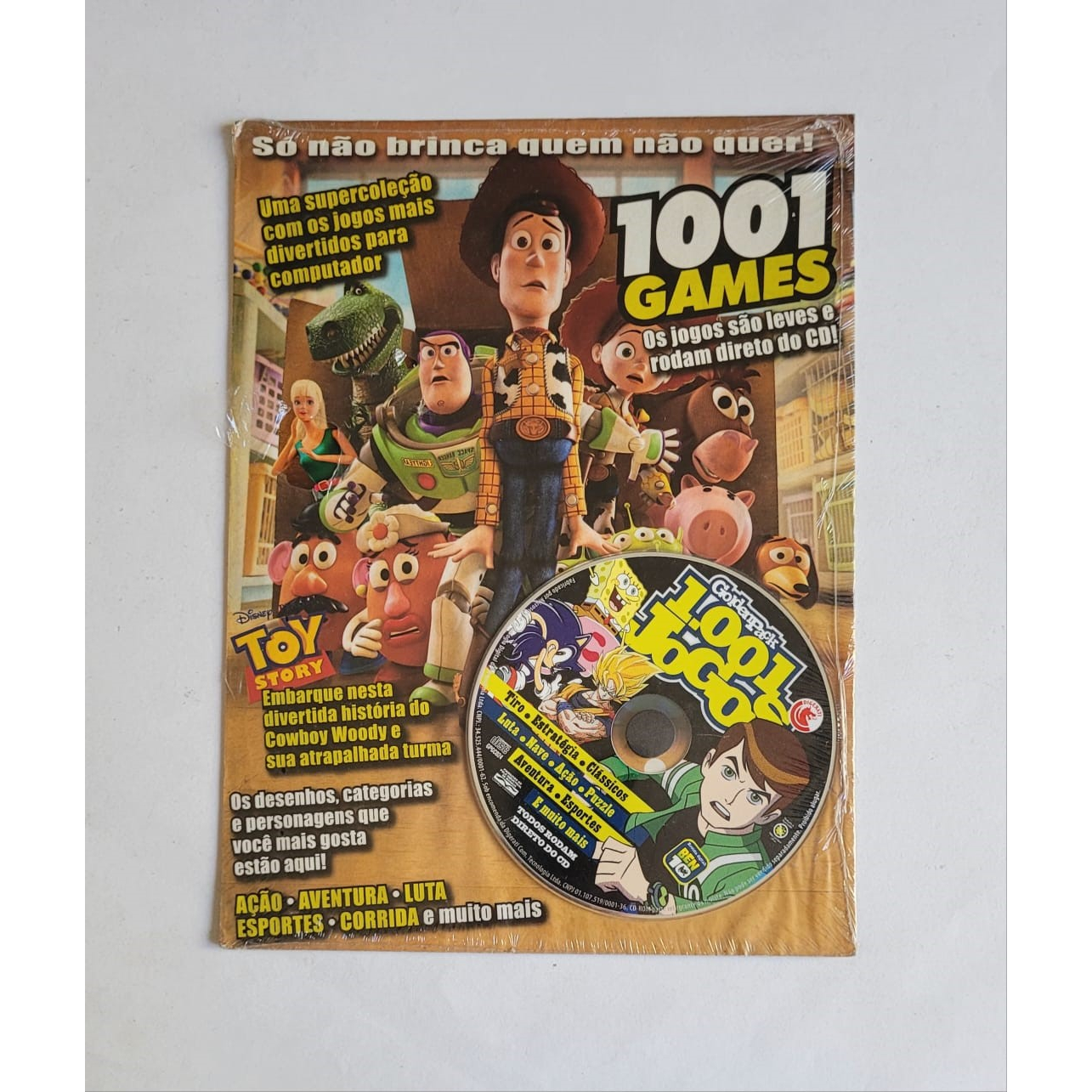 Golden Pack 1001 Jogos - Digerati - Pc (Lacrado)