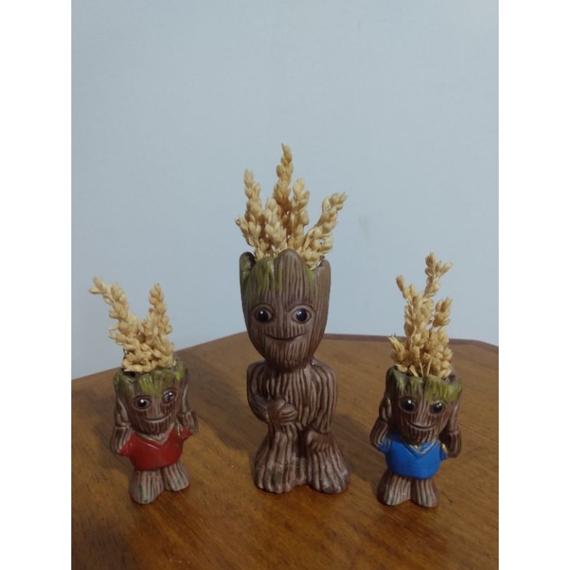 Groot Family - Groot em Miniaturas. Família de Groots em Miniatura com ...