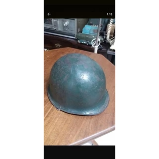 capacete militar antigo C186