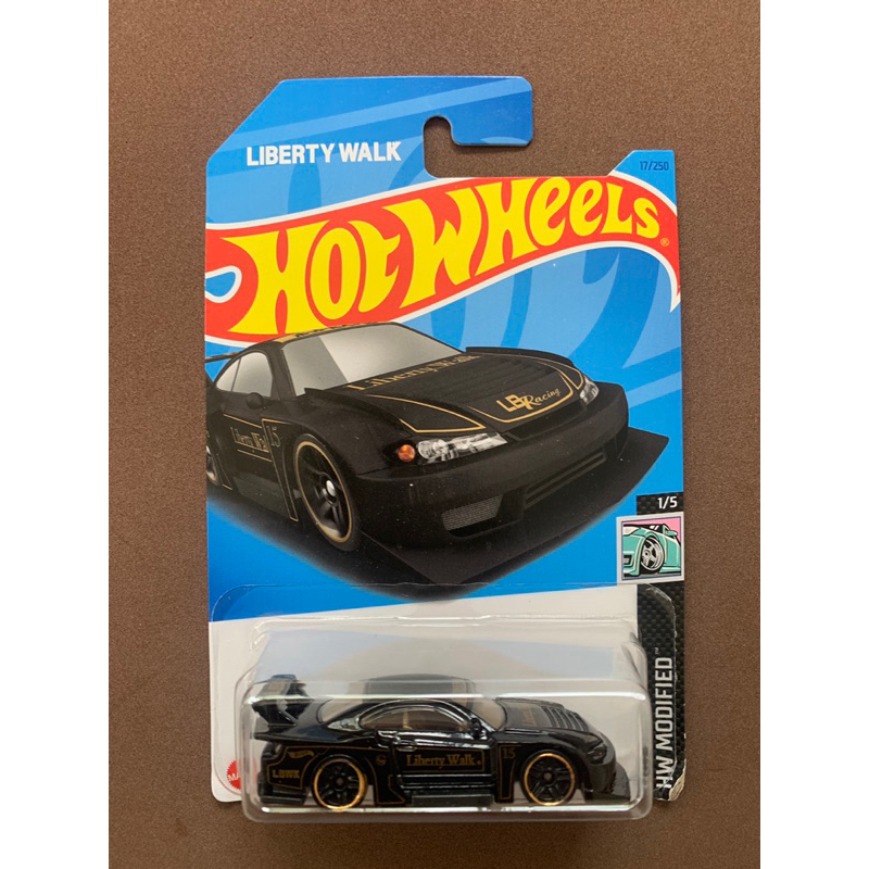 Hot Wheels LB Super Silhouette Nissan Silvia (S15) Preto - Mainline 2023 - Embalagem Lacrada