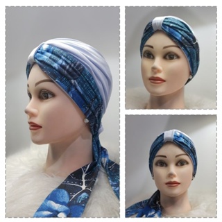 Esquirla 4 Peças Masculino Turbante Quimio Boné Durag Gorro para