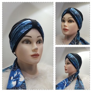 Esquirla 4 Peças Masculino Turbante Quimio Boné Durag Gorro para