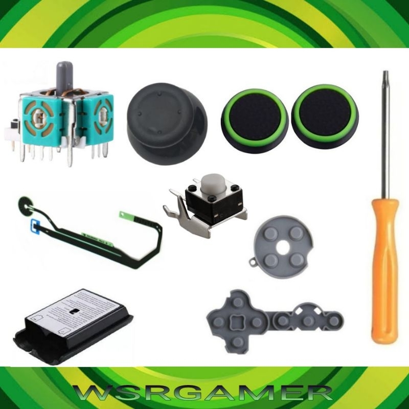 ANALÓGICO XBOX 360 RB E LB TAMPA DE PILHA PEÇAS DE REPOSIÇÃO XBOX 360