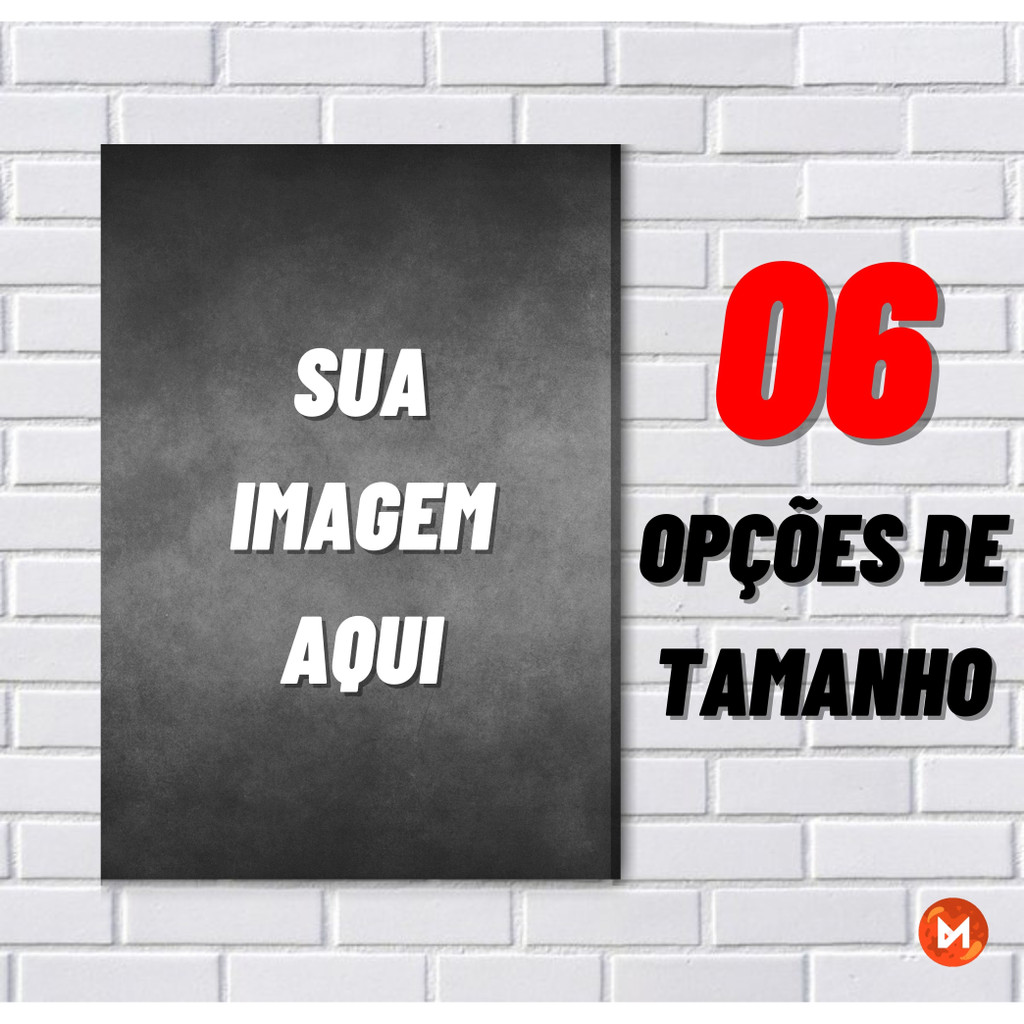 quadro ou placa decorativa personalizada