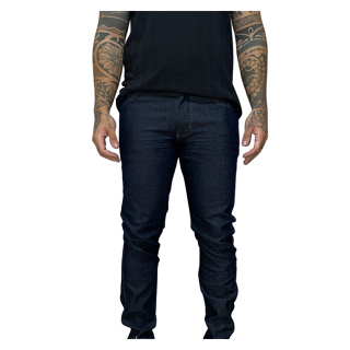 Calça Jeans Carbono Masculino Casual Lisa Tradicional