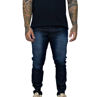 Calça Jeans Masculina Skinny Com Detalhes Linha Premium Top Tendência 2023