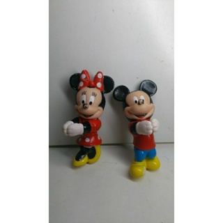 Boneco Mickey e Minie agarradinho 9cm