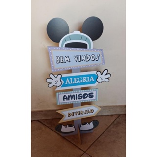 Display decoração Mickey astronauta