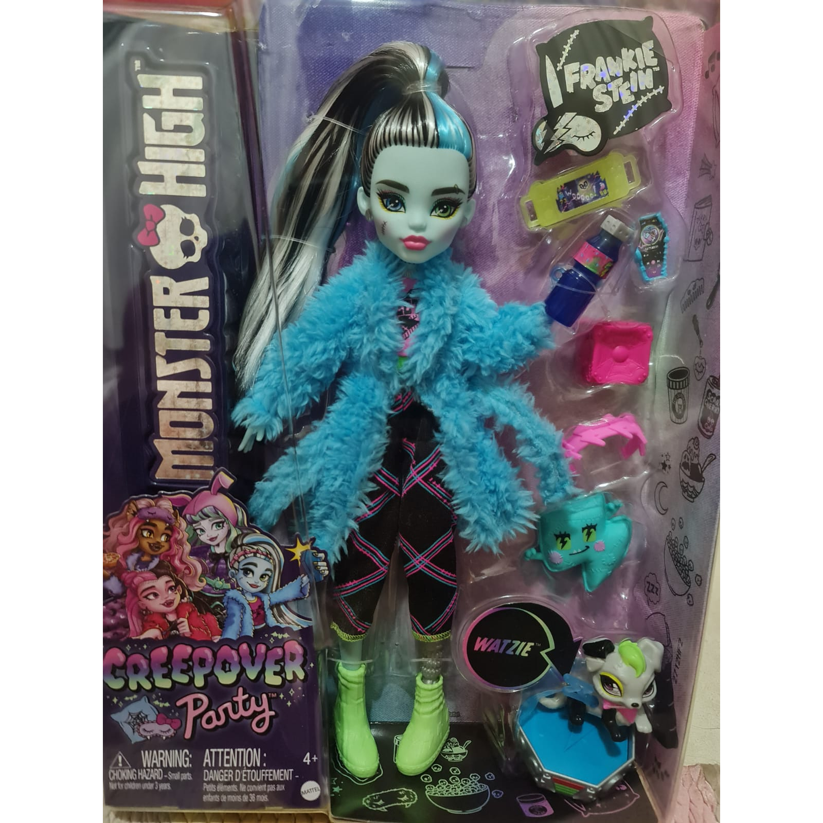 Monster High Boneca Creepover Frankie - Mattel