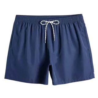 Short Tactel Masculino Mauricinho Adulto Surf Praia Piscina Cores Lisas Secagem Rápida Academia Treino