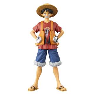 BONECO BANPRESTO ONE PIECE DXF GRANDLINE VOL.1 MONKEY D.LUFFY 18860 NOVO ORIGINAL em Oferta na Shopee