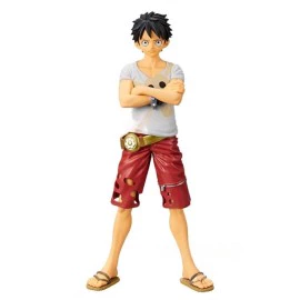BONECO BANPRESTO ONE PIECE DXF GRANDLINE VOL.6 MONKEY D.LUFFY 19064 NOVO ORIGINAL em Oferta na Shopee