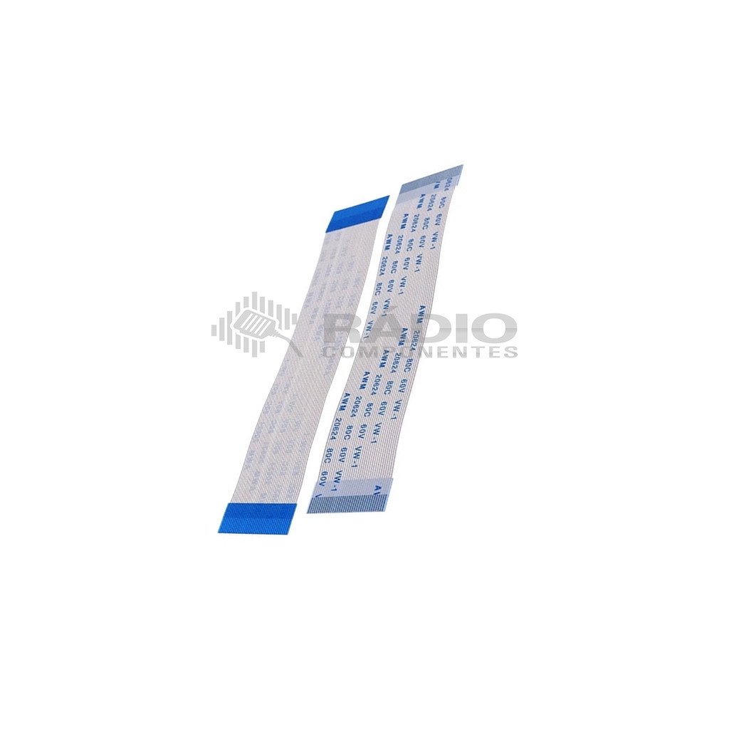 Cabo Flat 36 Vias X 10cm Para Painel Rádio Vertex Vx3200