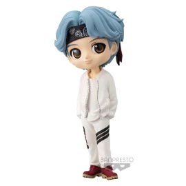 BONECO BANPRESTO QPOSKET BTS TINYTAN SUGA VER.A 19006 NOVO ORIGINAL em Oferta na Shopee