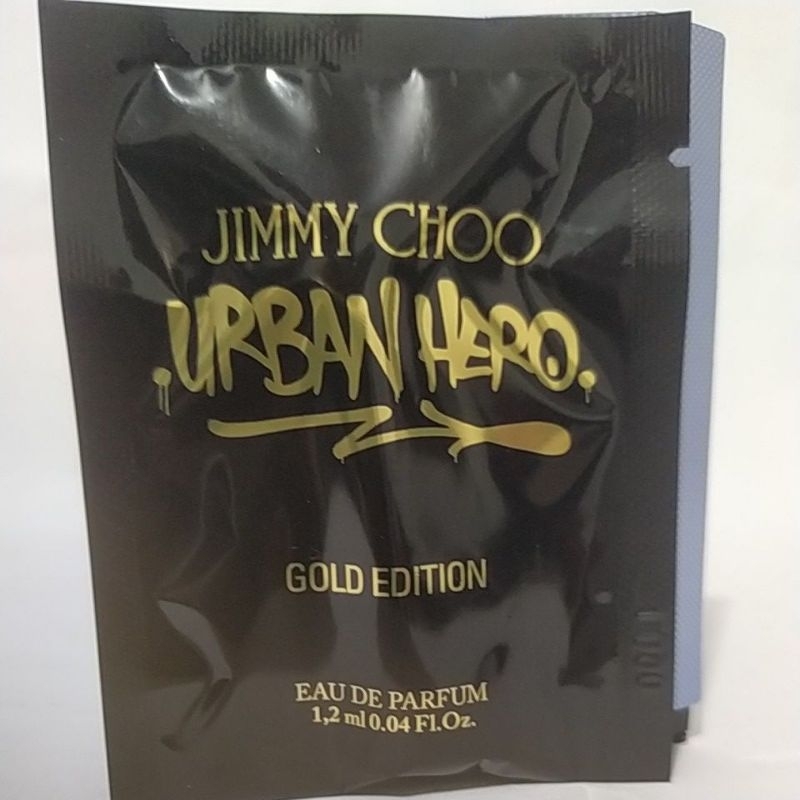JIMMY CHOO URBAN HERO GOLD EDITION EDP 1.2ml | Shopee Brasil