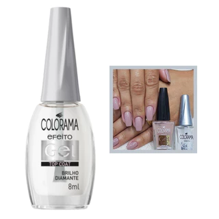 Esmalte Colorama Top Coat Gel 10 Dias Longa Duranção 8ml