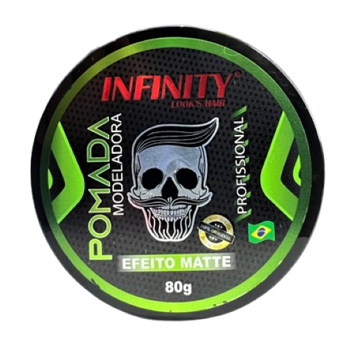 Pomada Modeladora Barber Efeito Matte Infinity 80g