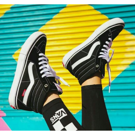 Botinha SK8 Vans Old School Tenis Cano Alto Black Friday