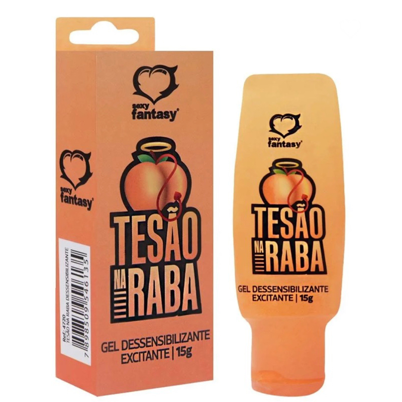 Gel Tesão Na Raba Excitante Anal 15g Sexy Fantasy - Sex Shop