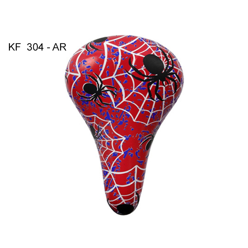 Selim Infantil Junior Banco Bicicleta Bike Aro 12 16 20 Kalf Menino Aranha