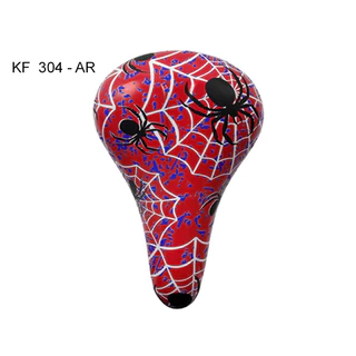 Selim Infantil Junior Banco Bicicleta Bike Aro 12 16 20 Kalf Menino Aranha