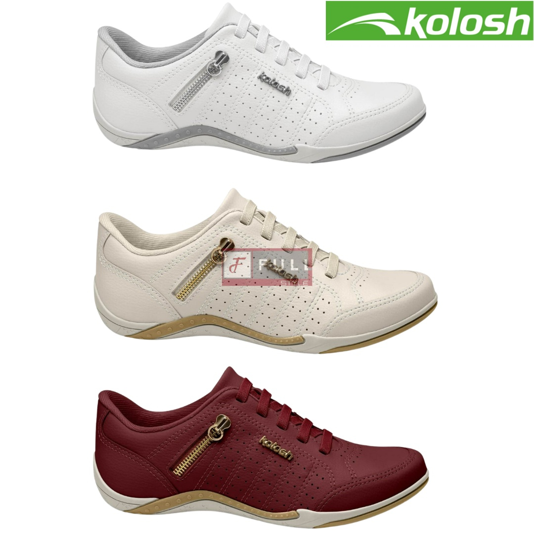 Tenis Kolosh Original Feminino Casual Calce Facil Original Mali Hades ...