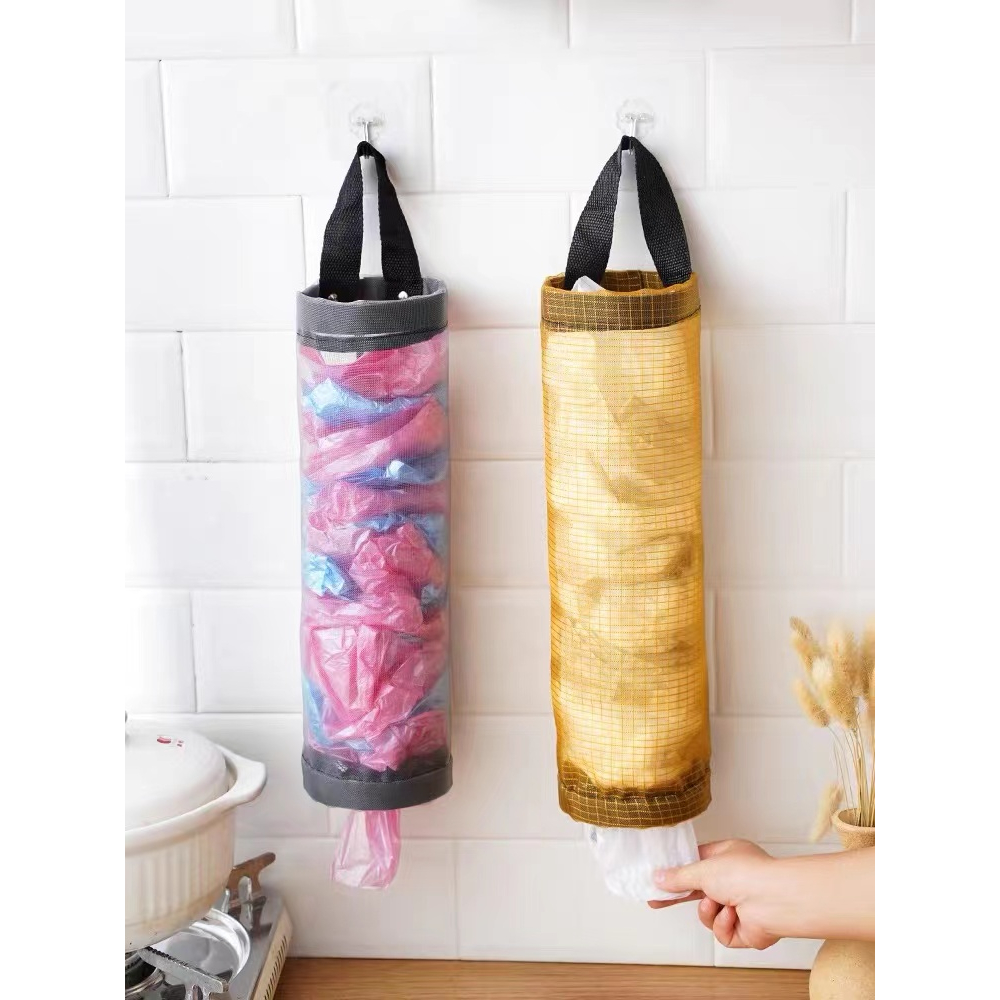 Puxa Saco e Porta Sacolas Dispenser Organizador de Sacolinhas Plásticas