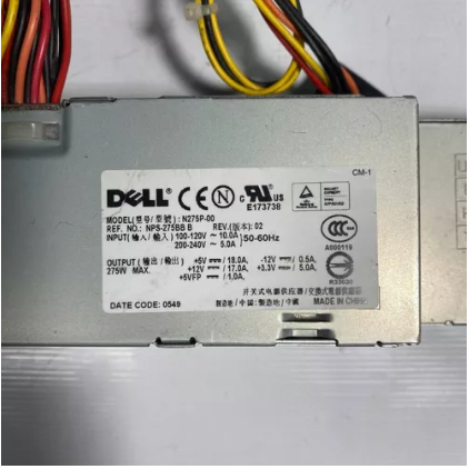 Fonte Real DELL Mod: N275p-00 275w Compativel C/optiplex Diversos
