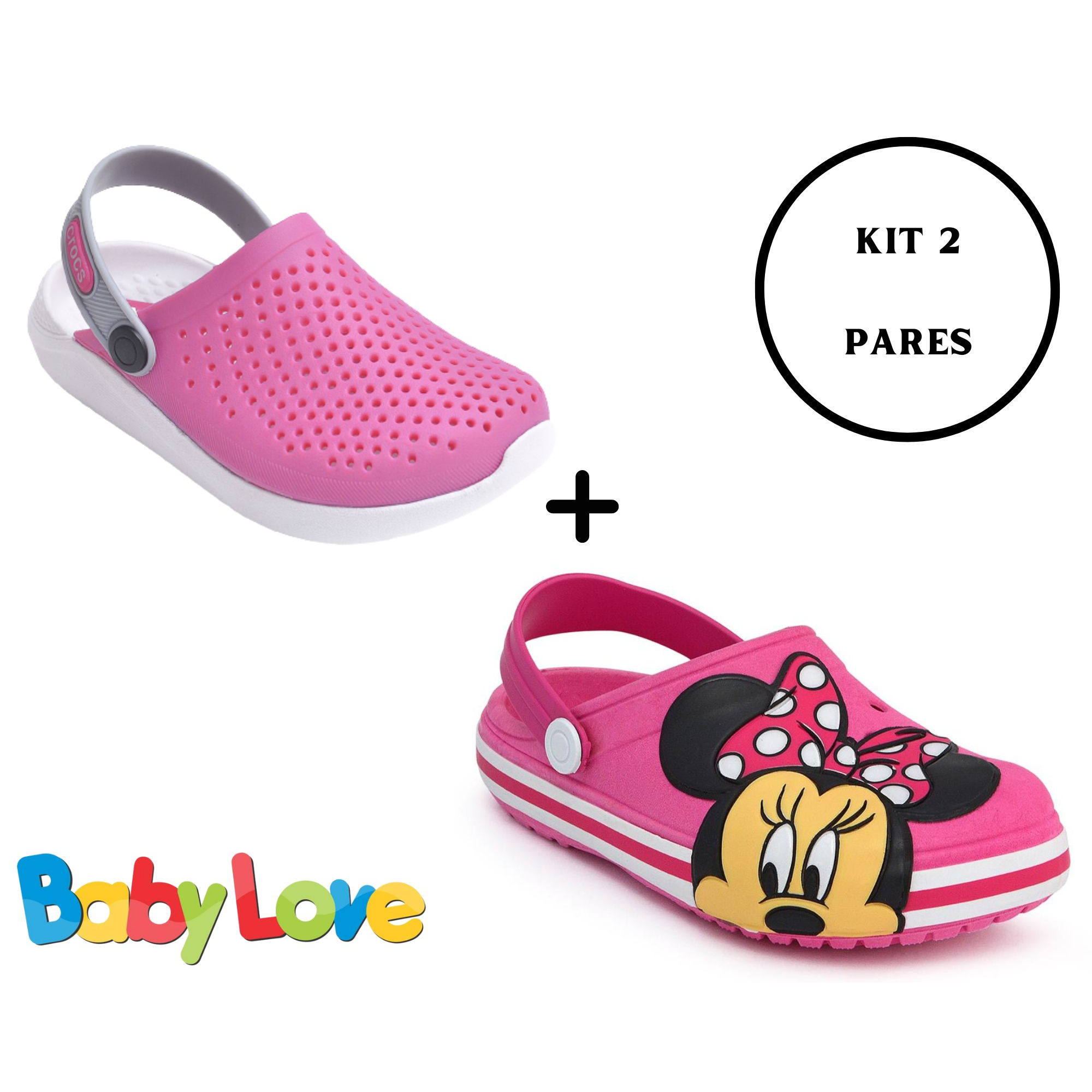 ✨ Crocs Minnie Mouse chegou para compor um super look da