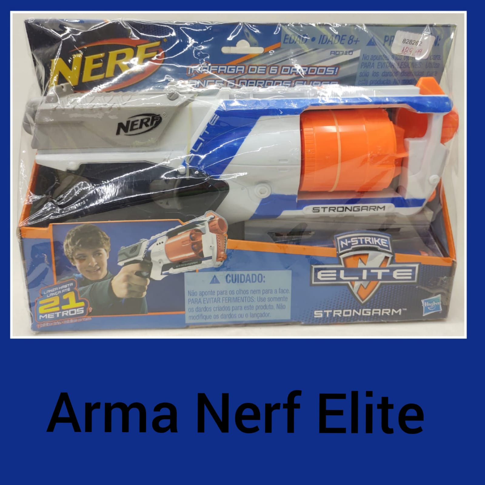 Arma infantil HASBRO NERF Elite Warden DB-8