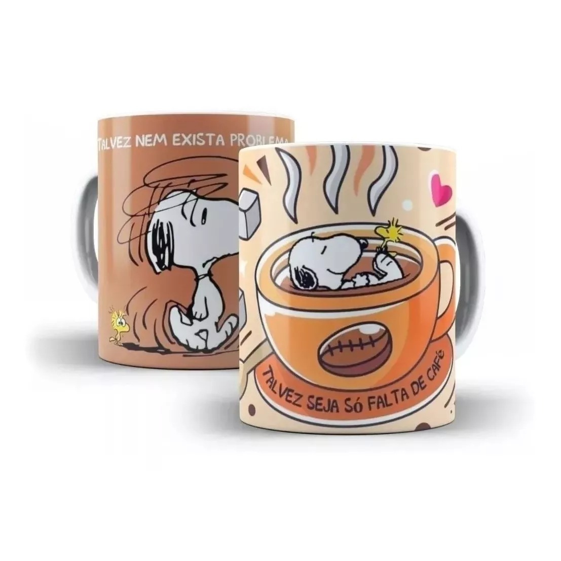 Caneca Snoopy Talvez Seja Só Falta De Café - Mega Oferta!!!