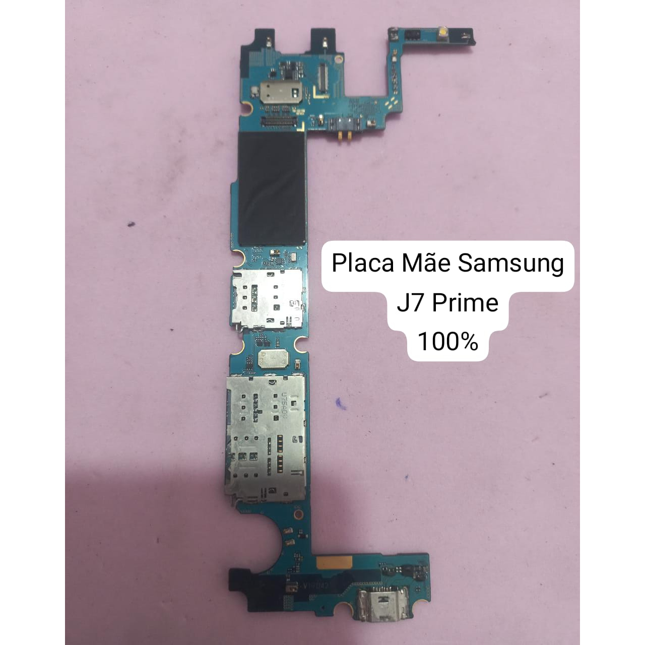 placa mãe samsung j7 prime 100%