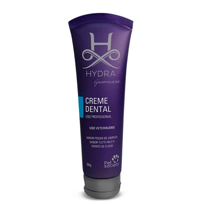 Hydra Groomers Pro Creme Dental 200g para Cães e Gatos Pet Society