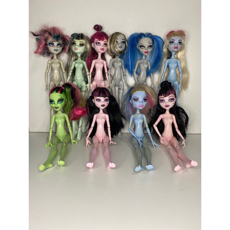 Bonecas Monster High sem roupa (Ler a descrição)