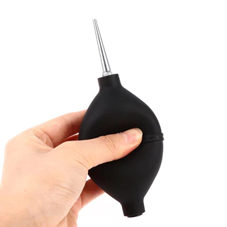 Soprador Sugador Borracha P/ Limpeza Ponta Metal Eletrônica