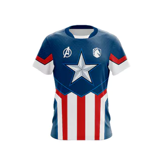 Uniforme Team Liquid Cap América | Envio em 24h!