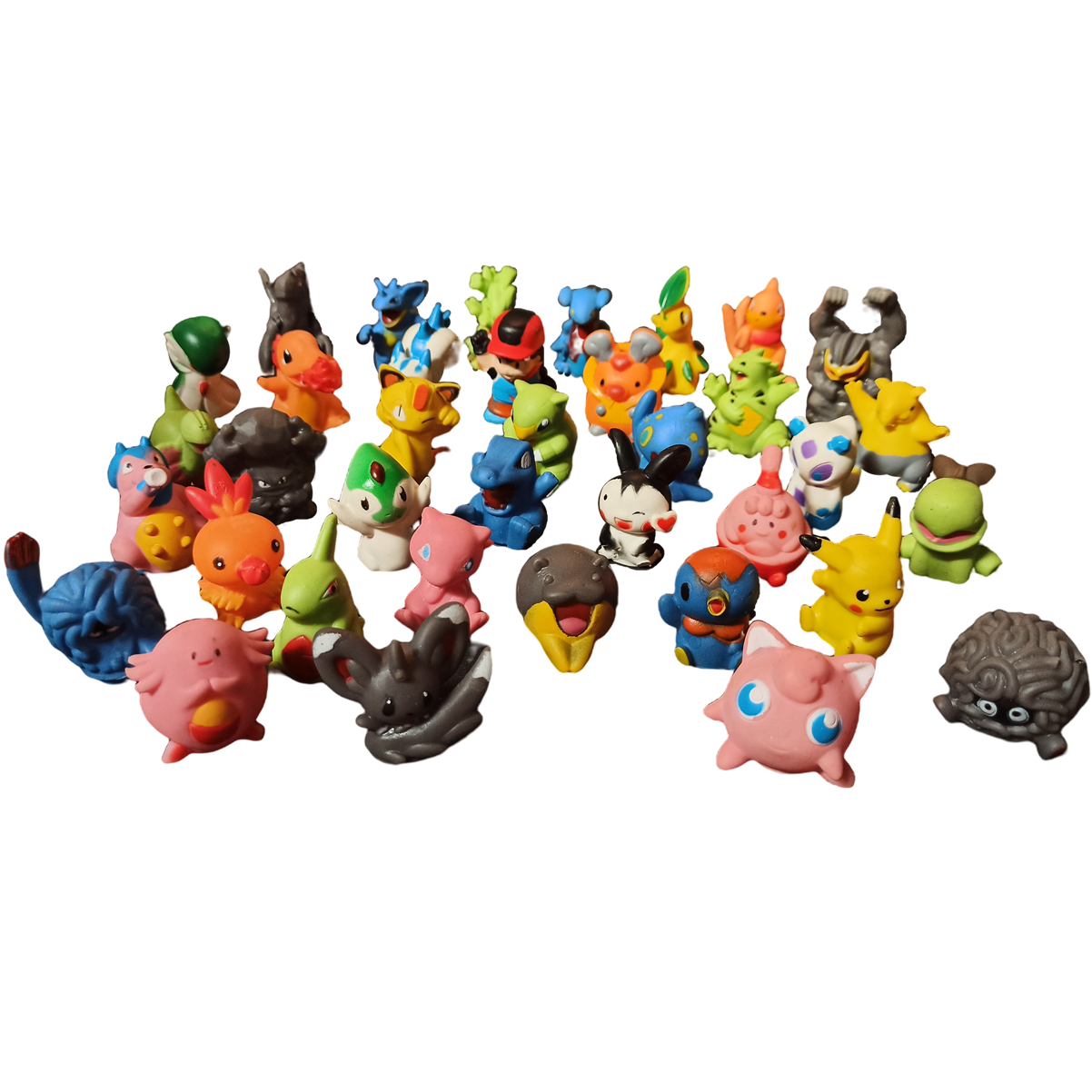 Pokemon Miniatura Brinquedo - Pacote Com 200un 2pol