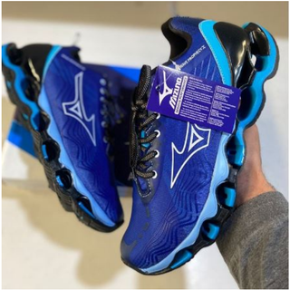 Novo best sale mizuno azul