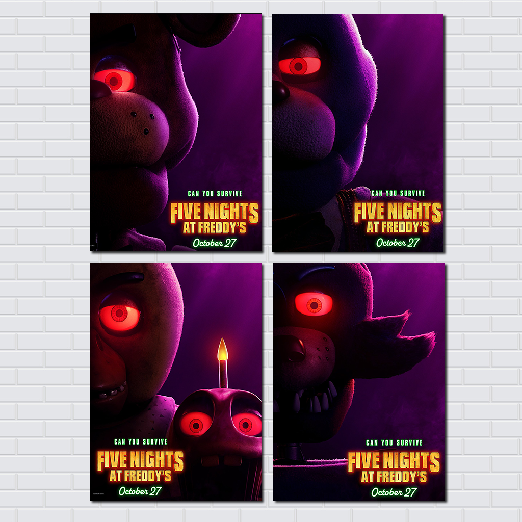 Kit Placas / Five Nights At Freddy's