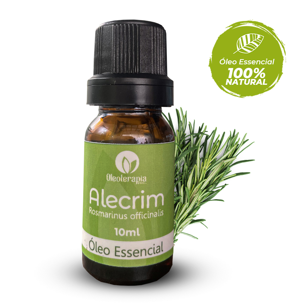 Óleo essencial de Alecrim 100% puro e natural - Oleoterapia Brasil ...